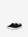 Jack & Jones Μαύρα ανδρικά slip on παπούτσια Jack & Jones
