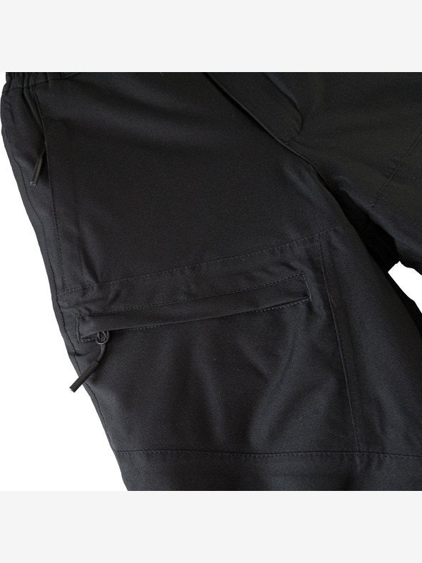 ALPINE PRO Παιδικό παντελόνι σκι με μεμβράνη χιονιού ptx ALPINE PRO MERONO μαύρο