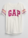 GAP Παιδικό μπλουζάκι GAP με πούλιες και λογότυπο