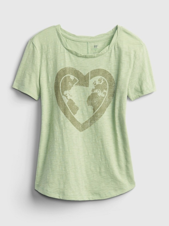 GAP Παιδικό μπλουζάκι gen good GAP