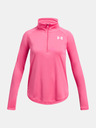 Under Armour Κορίτσια Under Armour Tech Graphic 1/2 Zip T-Shirt