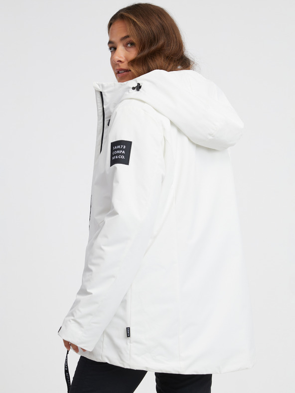 Sam 73 Λευκό γυναικείο ζακέτα SAM 73 Bellatrix