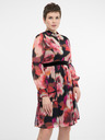 Orsay Κόκκινο μοτίβο γυναικείο φόρεμα μέχρι το γόνατο ORSAY