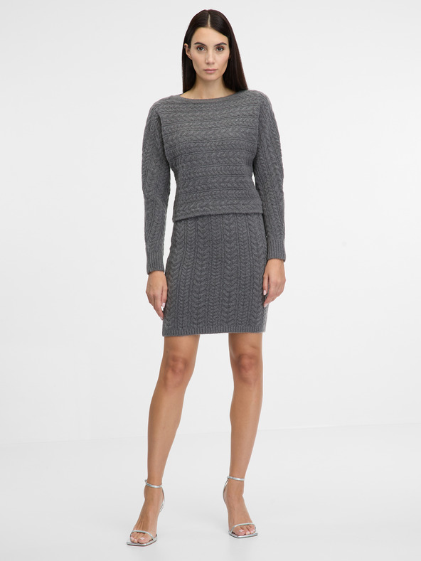 Orsay ORSAY γκρι γυναικείο πουλόβερ