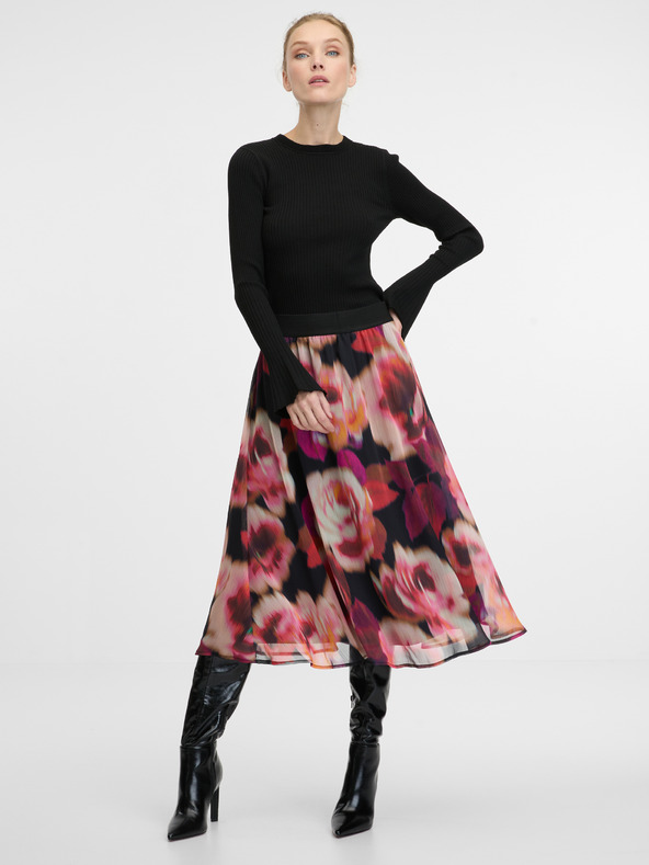 Orsay Κόκκινη γυναικεία φούστα ORSAY