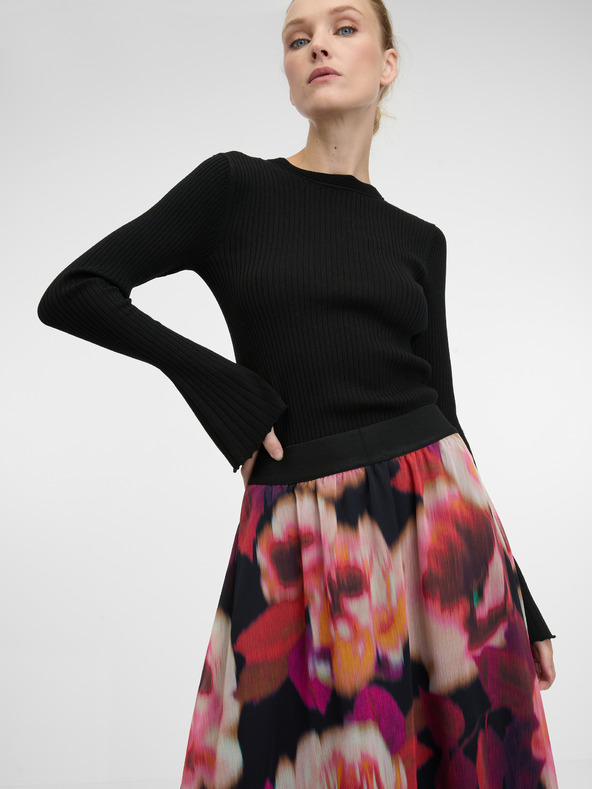 Orsay Κόκκινη γυναικεία φούστα ORSAY