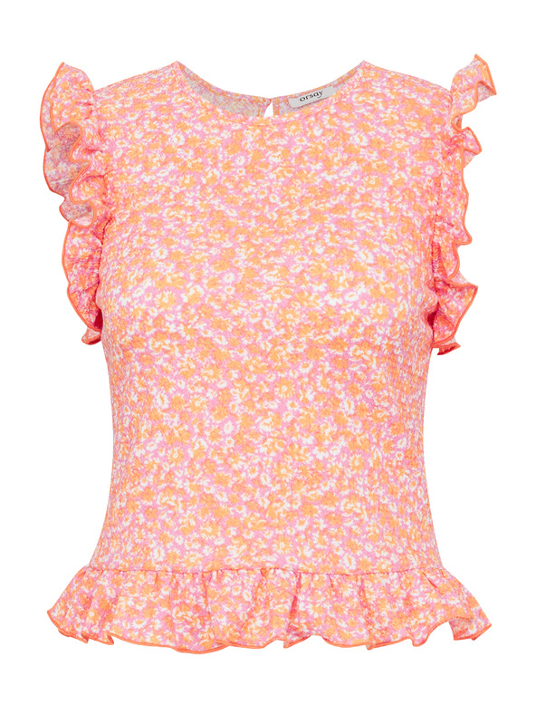 Orsay Ροζ γυναικείο κοντομάνικο μπλουζάκι ORSAY