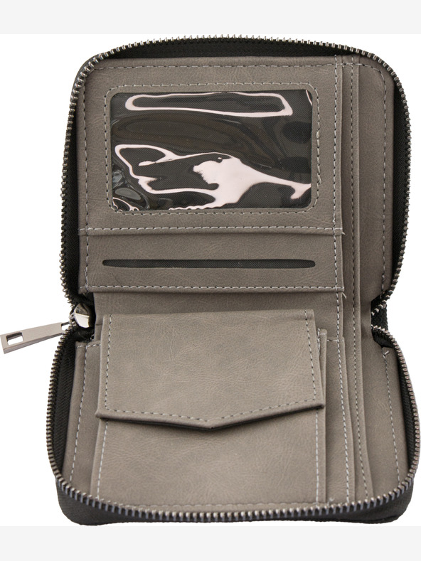 ALPINE PRO Υφασμάτινο πορτοφόλι ALPINE PRO GORINE μαύρο