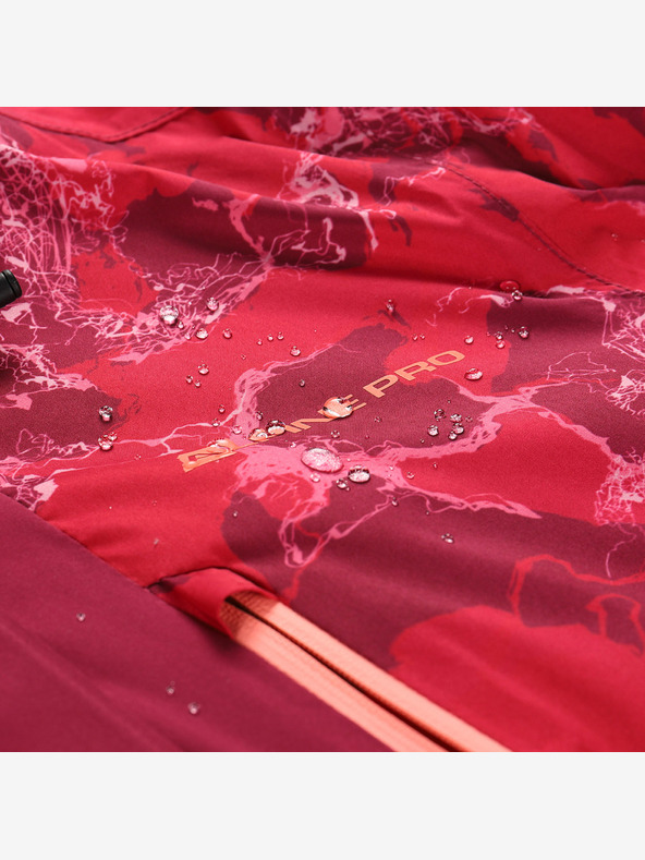 ALPINE PRO Γυναικείο αδιάβροχο μπουφάν με μεμβράνη ptx ALPINE PRO