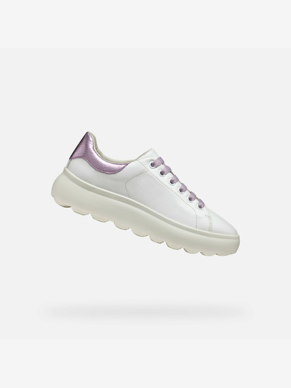 Geox Λευκά γυναικεία αθλητικά παπούτσια Geox Spherica Ec4.1