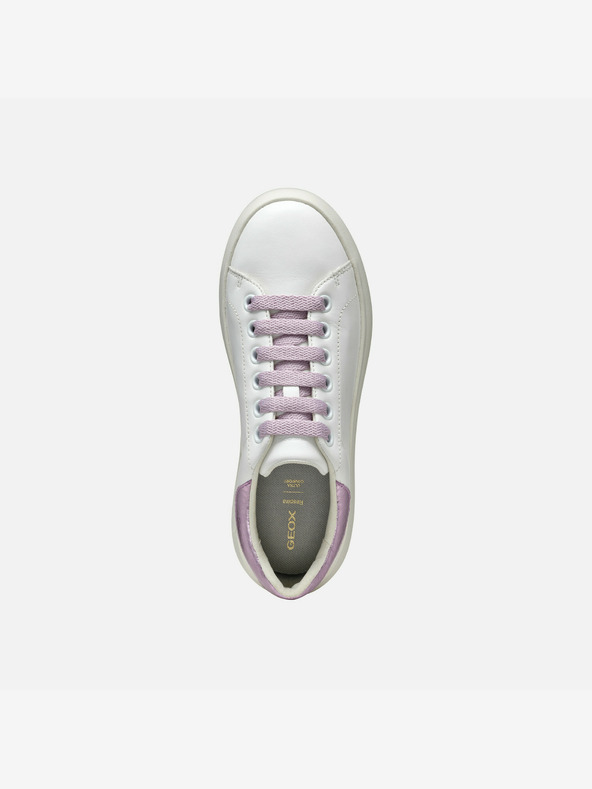 Geox Λευκά γυναικεία αθλητικά παπούτσια Geox Spherica Ec4.1