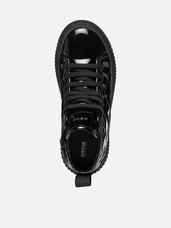 Geox Μαύρα παιδικά αθλητικά παπούτσια Geox Laquinny