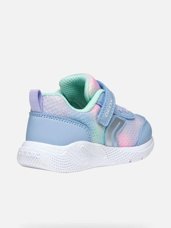 Geox Γαλάζια παιδικά αθλητικά παπούτσια Geox Sprintye για κορίτσια