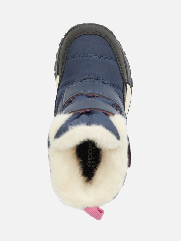 Geox Σκούρο μπλε παιδικά χειμερινά παπούτσια Geox Trekkyup B Ab