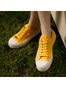 Vasky Ανδρικά πάνινα αθλητικά παπούτσια / μπότες κίτρινα Vasky Kanvasky Κίτρινο