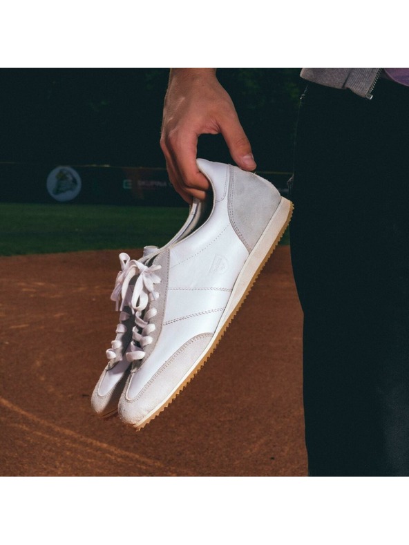 Vasky Γυναικεία δερμάτινα αθλητικά παπούτσια / μπότες λευκά Botas Classic