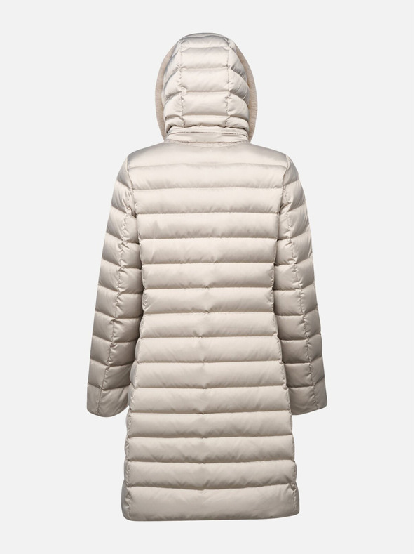 Geox Μπεζ γυναικείο καπιτονέ μπουφάν Geox Bettanie