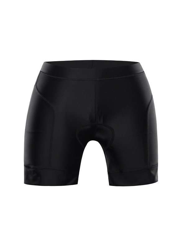 ALPINE PRO Γυναικείο σορτς ποδηλασίας ALPINE PRO ARSA μαύρο