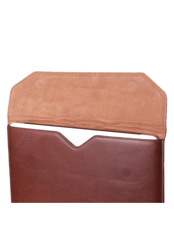 Vasky Δερμάτινη θήκη για MacBook, καφέ VASKY