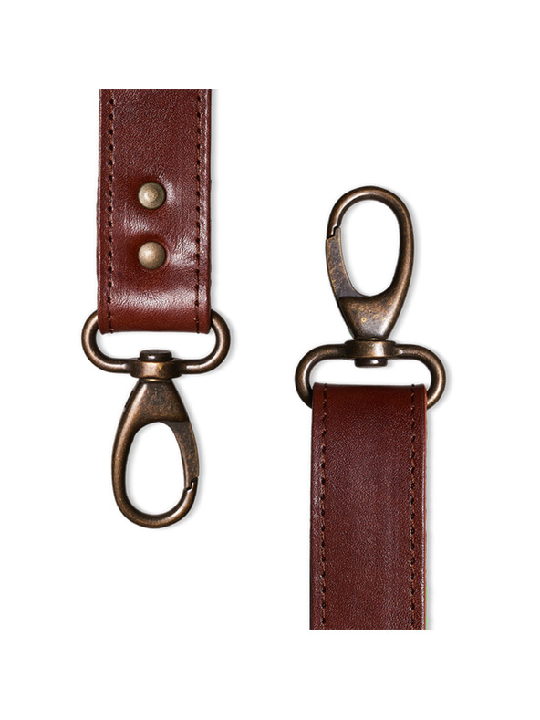 Vasky Harvey Brown - Δερμάτινη τσάντα καφέ - για γυναίκες, τσεχική παραγωγή από το Zlín Ένα μέγεθος ΕΕ Θήκη Τηλεφώνου