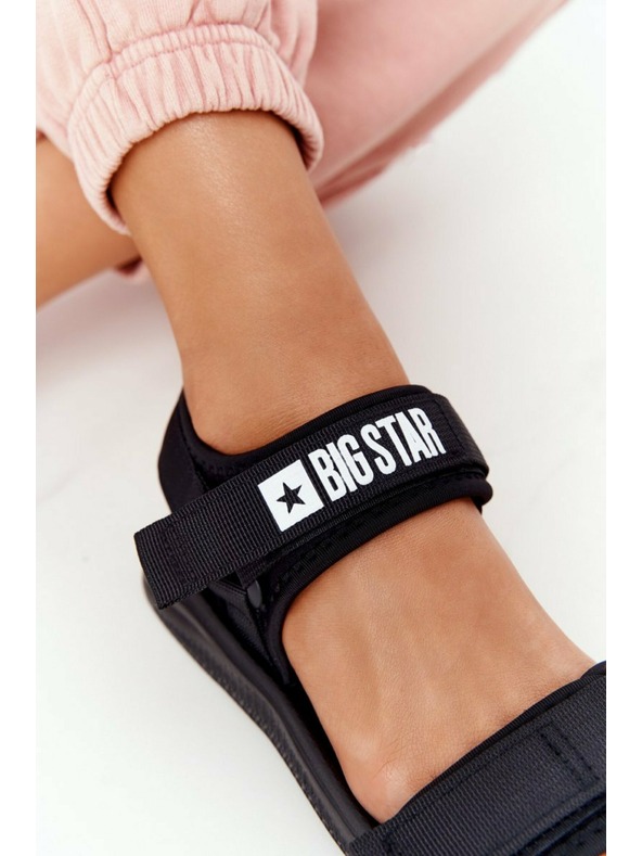 BIG STAR SHOES Γυναικεία αθλητικά σανδάλια Big Star - μαύρο