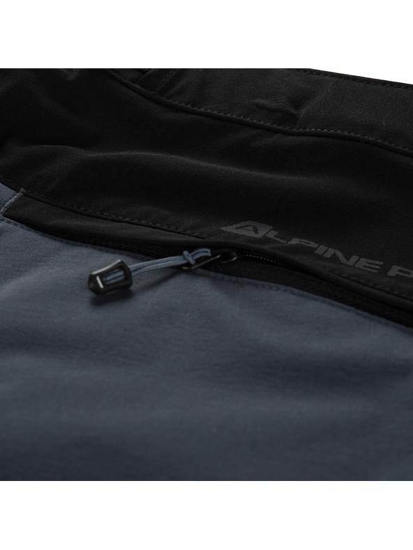 ALPINE PRO Ανδρικό softshell παντελόνι ALPINE PRO AKAN 2 μαύρο