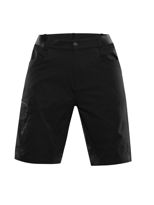 ALPINE PRO Ανδρικό σορτσάκι γρήγορου στεγνώματος ALPINE PRO ZAMB 3 μαύρο