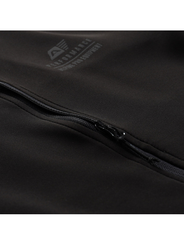 ALPINE PRO Παιδικό φούτερ που στεγνώνει γρήγορα ALPINE PRO GOLLO 2 μαύρο