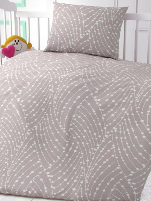 Kvalitex Βαμβακερά κλινοσκεπάσματα Astra γκρι
