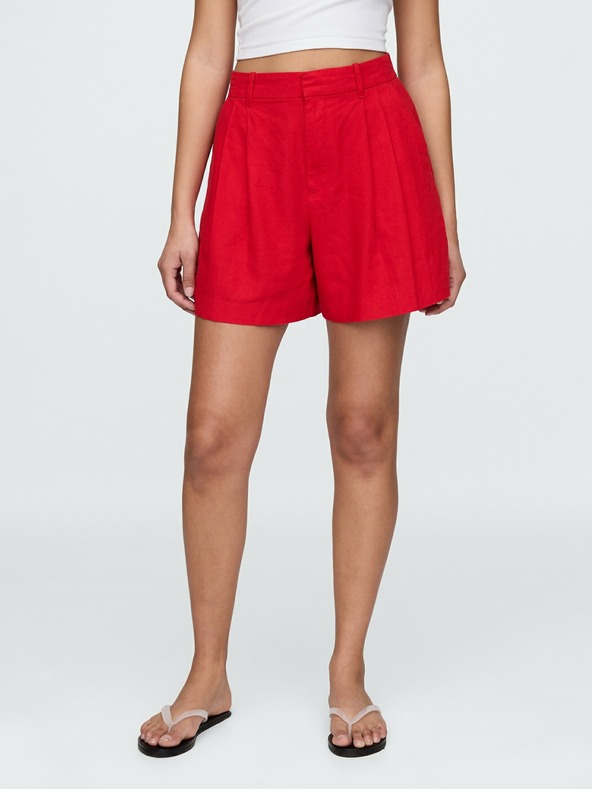 GAP Λινό σορτς GAP