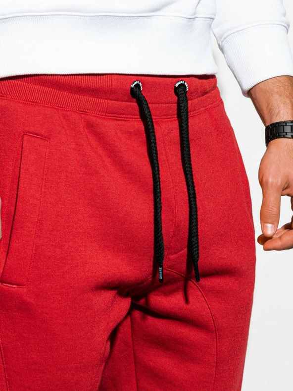 Ombre Clothing Κόκκινη ανδρική βασική φόρμα Ombre Clothing