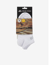ALPINE PRO Σετ τριών ζευγαριών unisex κάλτσες σε λευκό ALPINE PRO 3UNICO