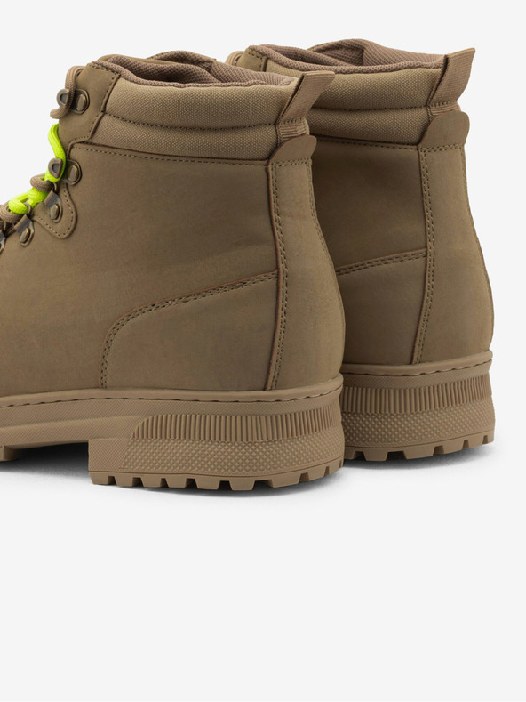 Ombre Clothing Καφέ ανδρικές χειμερινές μπότες εξωτερικού χώρου Ombre Clothing