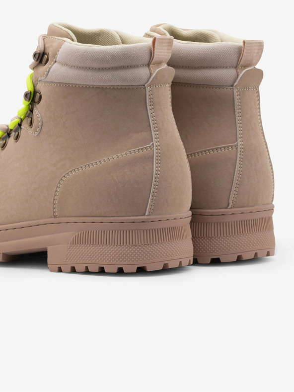 Ombre Clothing Ανοιχτό καφέ ανδρικές χειμερινές μπότες εξωτερικού χώρου Ombre Clothing