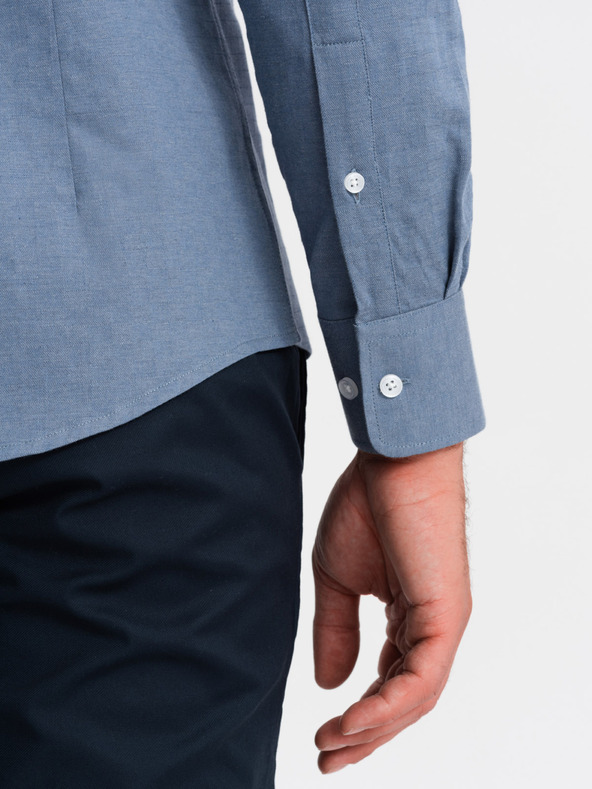 Ombre Clothing Ανδρικό πουκάμισο Ombre Clothing SLIM FIT OM-SHCS-0174