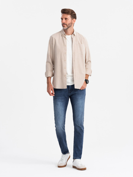 Ombre Clothing Ανδρικά στενά τζιν Ombre Ρούχα