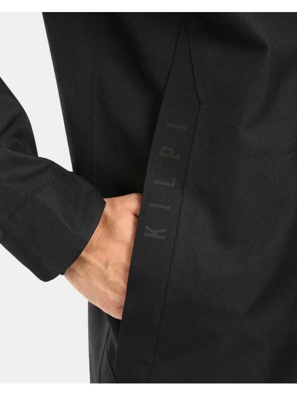 Kilpi Ανδρικό αδιάβροχο παλτό Kilpi IVAR-M Μαύρο