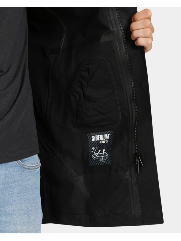 Kilpi Ανδρικό αδιάβροχο παλτό Kilpi IVAR-M Μαύρο