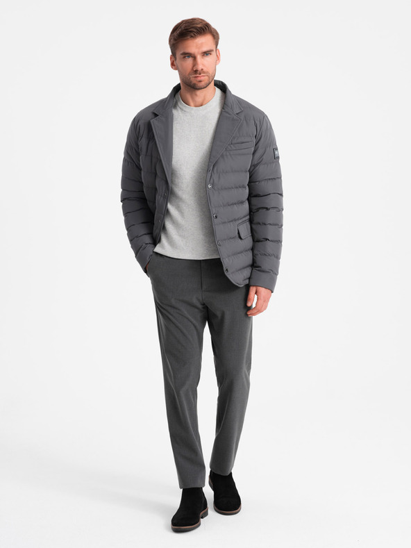 Ombre Clothing Ανδρικό καπιτονέ μπουφάν Ombre Clothing