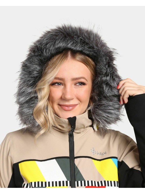 Kilpi Kilpi CLAIR-W Γυναικείο μπουφάν σκι Μπεζ