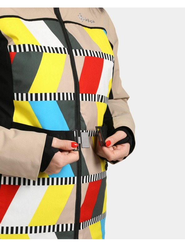 Kilpi Kilpi CLAIR-W Γυναικείο μπουφάν σκι Μπεζ