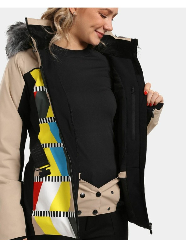 Kilpi Kilpi CLAIR-W Γυναικείο μπουφάν σκι Μπεζ