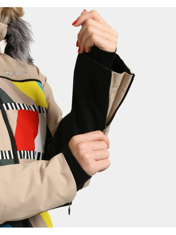 Kilpi Kilpi CLAIR-W Γυναικείο μπουφάν σκι Μπεζ