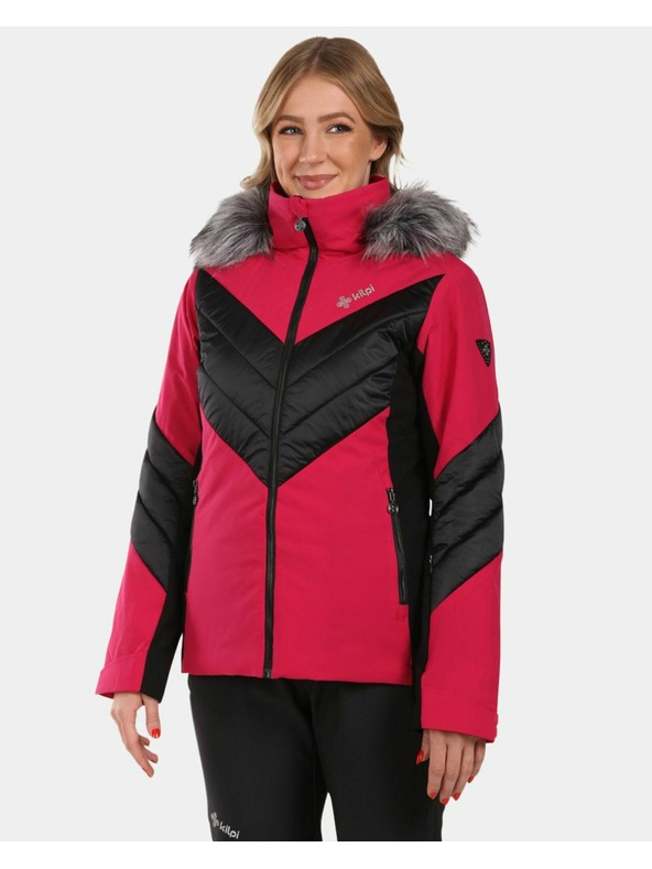 Kilpi Γυναικείο μπουφάν σκι Kilpi LIN-W Ροζ