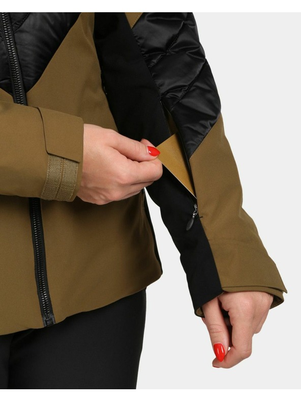 Kilpi Γυναικείο μπουφάν σκι Kilpi LIN-W Χακί