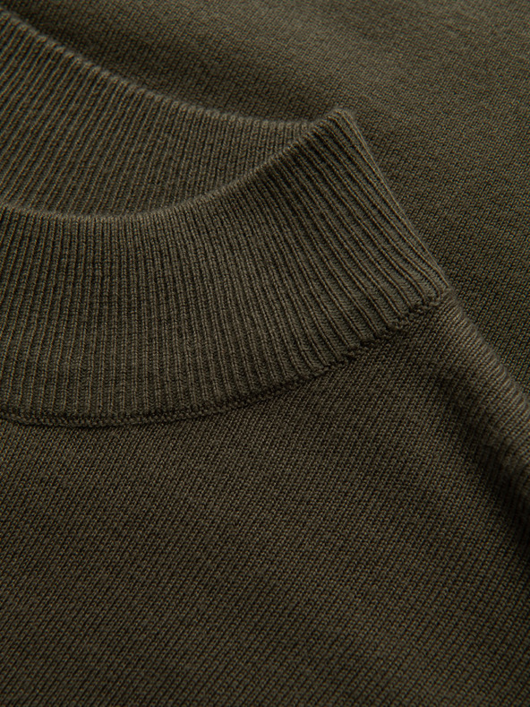 Ombre Clothing Ανδρικό πλεκτό μισό ζιβάγκο με βισκόζη Ombre ρούχα