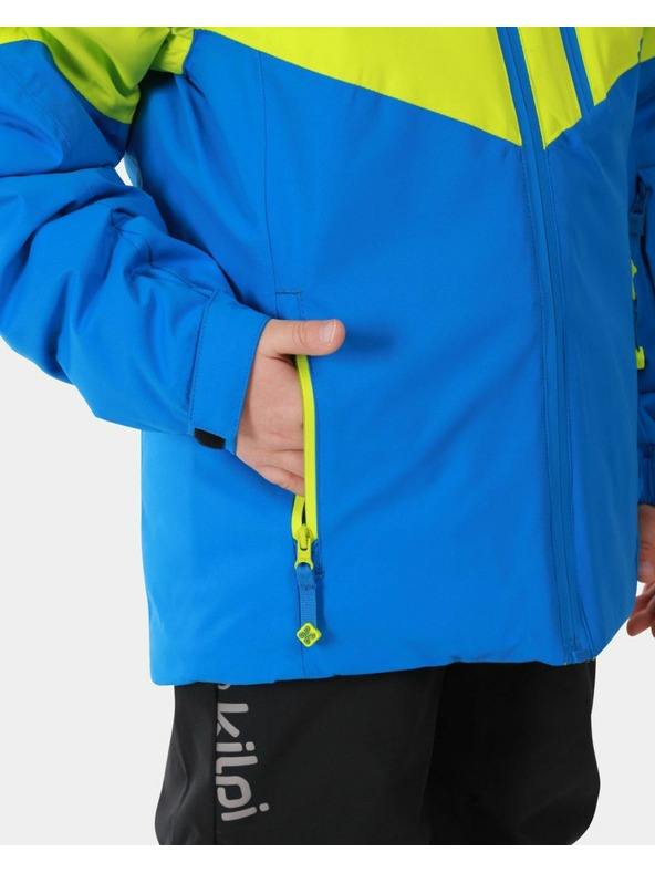 Kilpi Μπουφάν σκι για αγόρια Kilpi FERDEN-JB ανοιχτό πράσινο