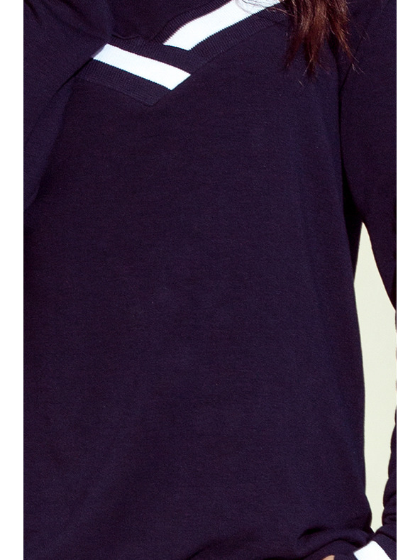 numoco Γυναικείο φούτερ Numoco σε σκούρο μπλε χρώμα