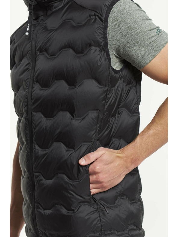 Tenson Ανδρικό αμάνικο πουπουλένιο μπουφάν TENSON μαύρο