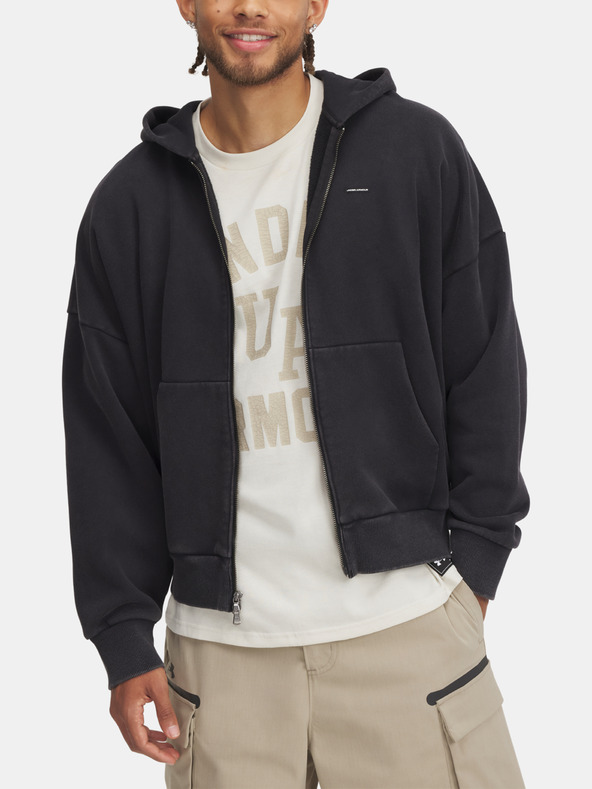 Under Armour Ανδρικά Under Armour Icon HWT Fleece Wash FZ Φούτερ